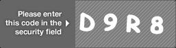 captcha code for visual authentication  letter D number 9 letter R number 8