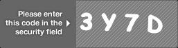 captcha code for visual authentication  number 3 letter Y number 7 letter D