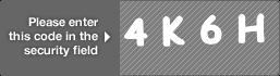 captcha code for visual authentication  number 4 letter K number 6 letter H